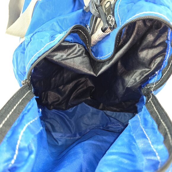 Bags USA Blue Duffel Gym Bag Large Lightweight Durable Travel Gym Casual Outdoor - Picture 10 of 10